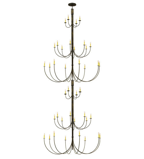 Meyda 78" Wide Cheal 40 Light Double Chandelier '143565