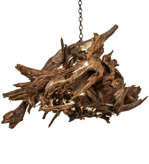 Meyda 38"w Driftwood Led Pendant- 143814