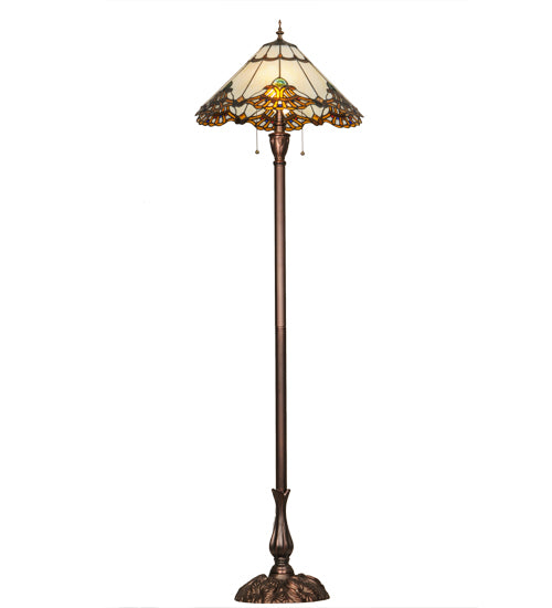 Meyda 63"H Shell with Jewels Floor Lamp '144409