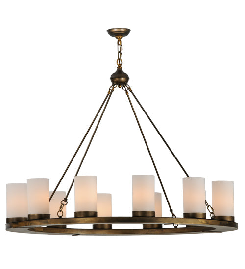 Meyda 48"W Loxley 12 LT Chandelier '144980