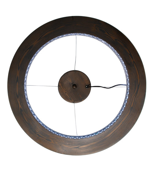 Meyda 25"w Hickory Treasures Led Pendant - 145988