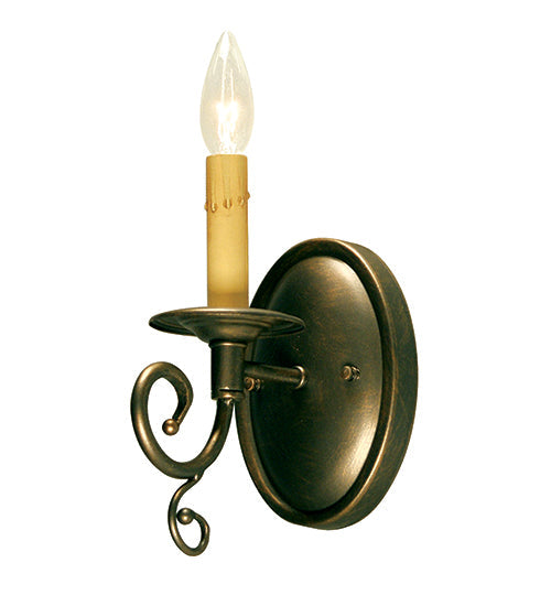 Meyda 5" Wide Melodie 1 Light Wall Sconce '146374