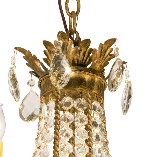 Meyda 26"w Antonia 6 Lt Chandelier- 146785