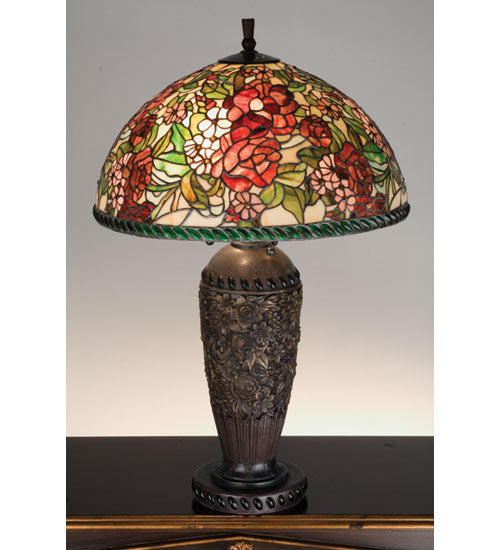 Meyda 30"H Romance Rose Table Lamp '14860