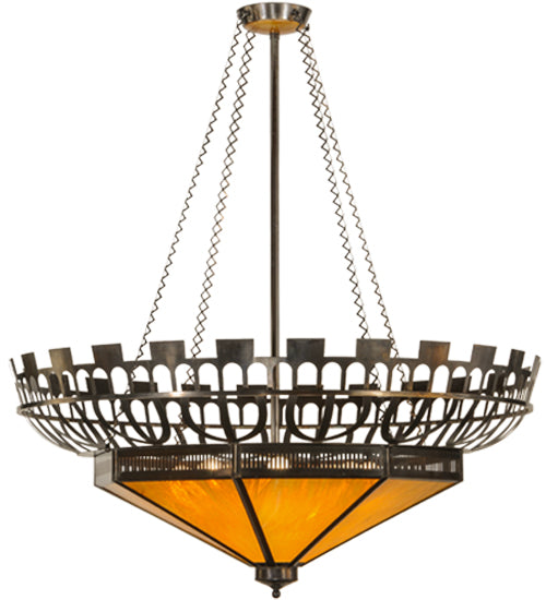 Meyda 55"W Davis Street Inverted Pendant '149112