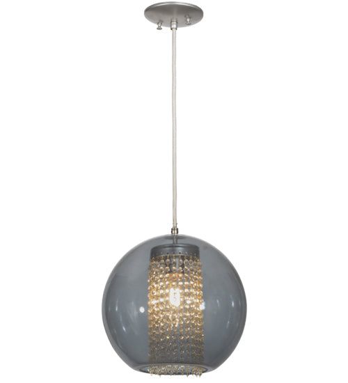 Meyda 12"W Bola Crystal Pendant '149397