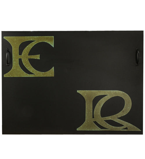 Meyda 38" Wide X 46" High Personalized Monogram Fireplace Decor '151681