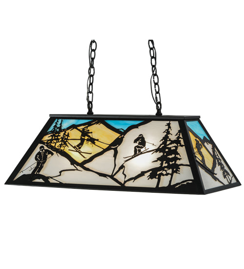 Meyda 33"L Alpine Oblong Pendant '152185