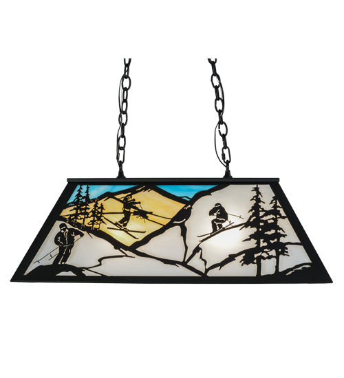 Meyda 33"L Alpine Oblong Pendant '152185