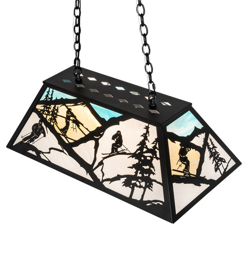 Meyda 33"L Alpine Oblong Pendant '152185