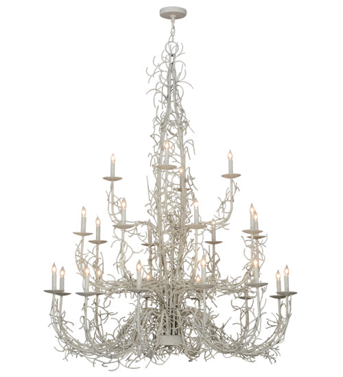 Meyda 54"W Twigs 24 LT Chandelier '152649