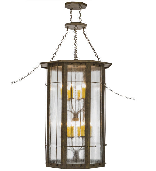 Meyda 38" Wide West Albany 16 Light Pendant '153278