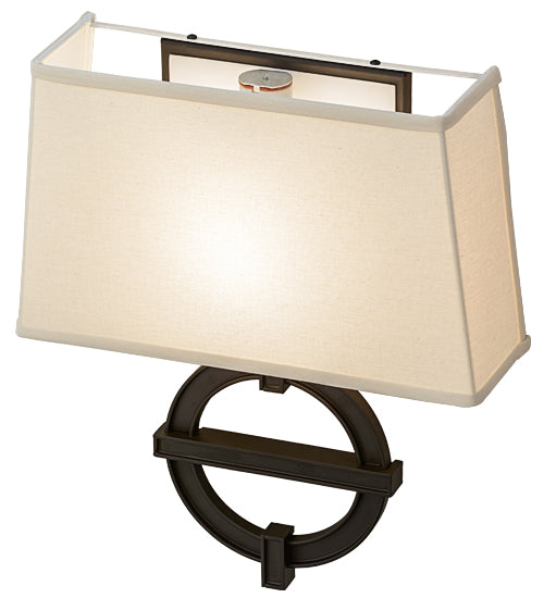 Meyda 14.5"w Equatore Wall Sconce- 153344