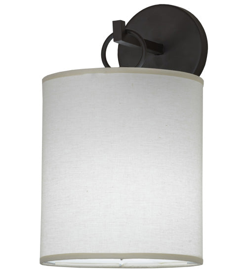 Meyda 8"W Cilindro Campbell Wall Sconce '153357