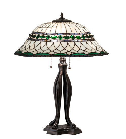 Meyda 30" High Tiffany Roman Table Lamp- 15405