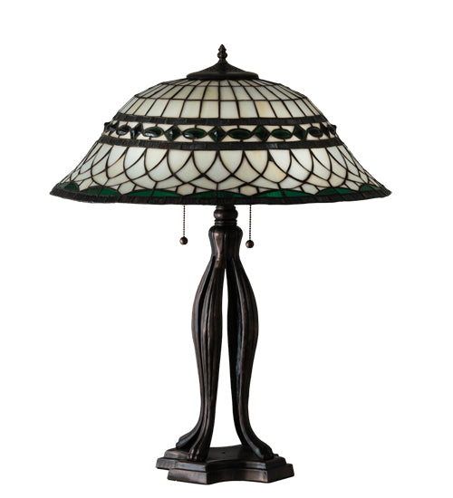 Meyda 30" High Tiffany Roman Table Lamp- 15405