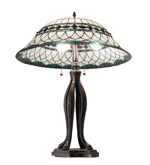 Meyda 30" High Tiffany Roman Table Lamp- 15405