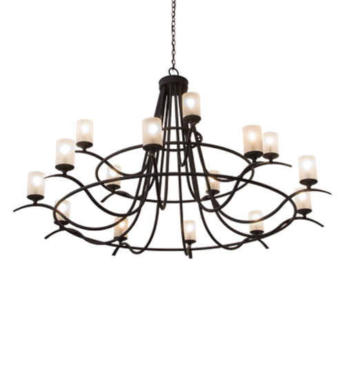 Meyda 78"W Octavia 15 LT Chandelier '154234