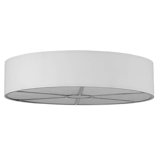 Meyda  48"w Cilindro White Textrene Led Flushmount- 154566