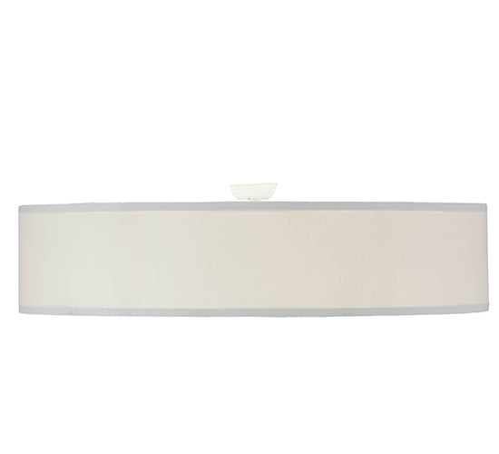 Meyda  48"w Cilindro White Textrene Led Flushmount- 154566