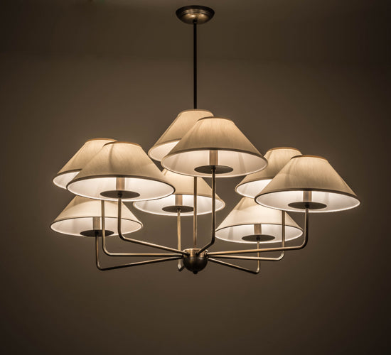 Meyda 42"W Annacostia 9 LT Chandelier '155465