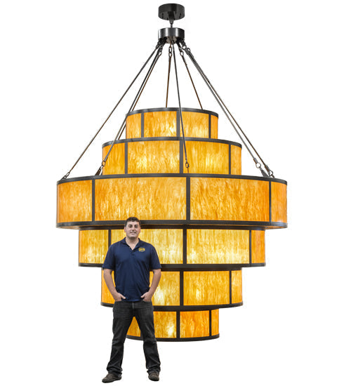 Meyda 120"W Jayne 6 Tier Pendant 155956