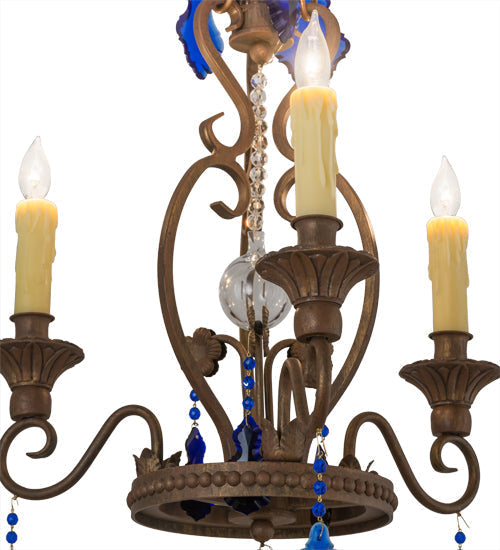 Meyda 20"W Peak 3 LT Chandelier- 157205