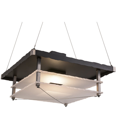 Meyda 30" Square Metropolis Pendant '158390