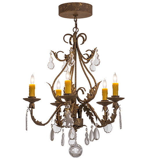 Meyda  24"W French Elegance 5 LT Chandelier- 159601