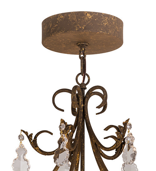 Meyda  24"W French Elegance 5 LT Chandelier- 159601