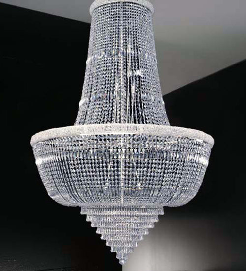 Meyda 49"W Osaka Empire 20 LT Chandelier- 160131