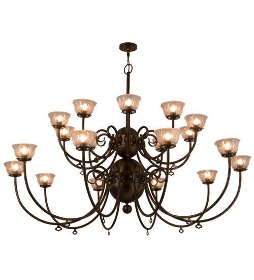 Meyda 80" Wide Perennial 20 Light Chandelier '160553