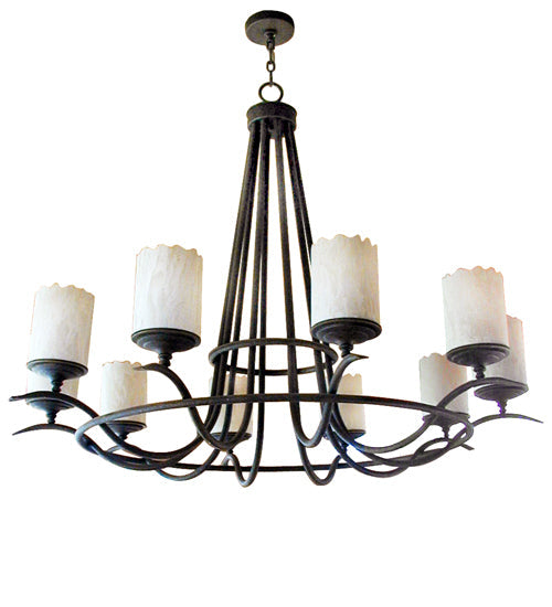 Meyda 60" Wide Octavia 10 Light Chandelier '160780