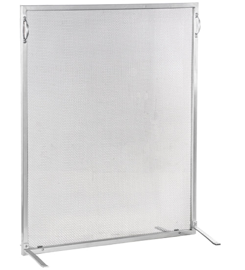 Meyda 38" Wide X 46" High Prime Fireplace Screen '161292