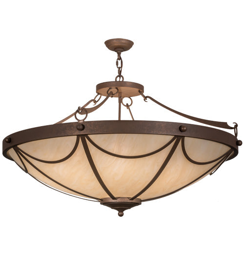 Meyda 42"W Carousel Inverted Pendant '162887