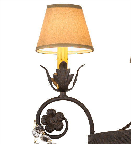 Meyda 26"W Antonia 4 LT Chandelier- 167827