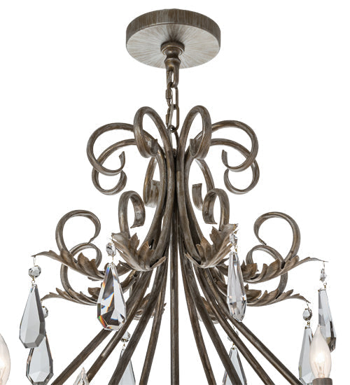 Meyda 60"W French Elegance 16 LT Chandelier- 169173