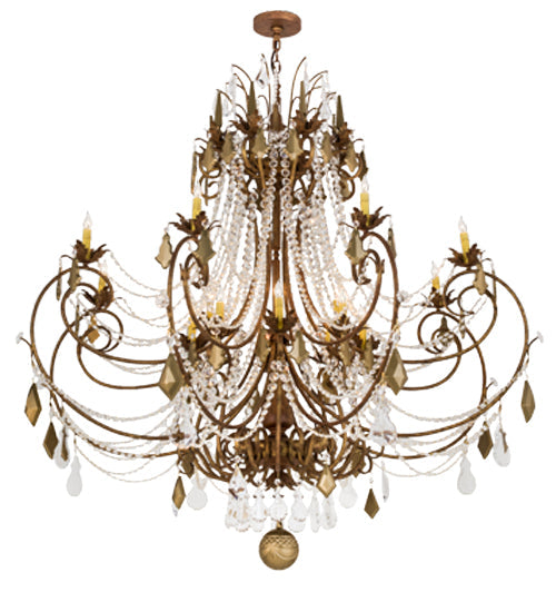 Meyda 64"w Minuet 16 Lt Chandelier- 169772