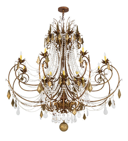 Meyda 64"w Minuet 16 Lt Chandelier- 169772