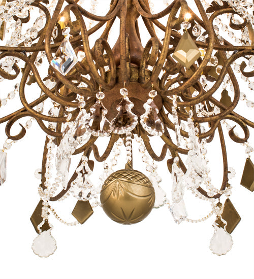 Meyda 64"w Minuet 16 Lt Chandelier- 169772