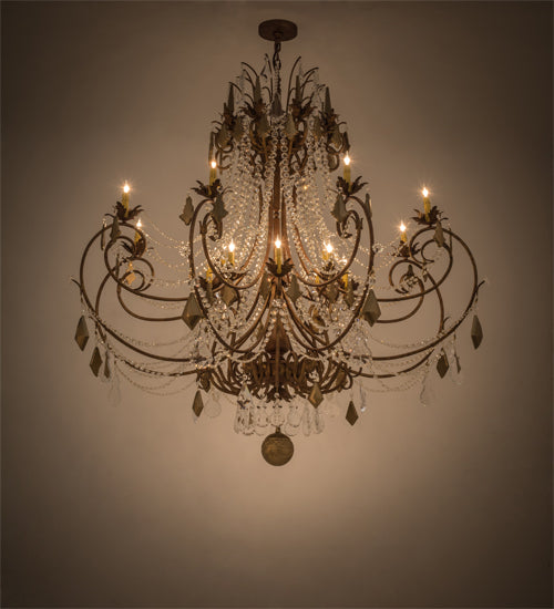 Meyda 64"w Minuet 16 Lt Chandelier- 169772