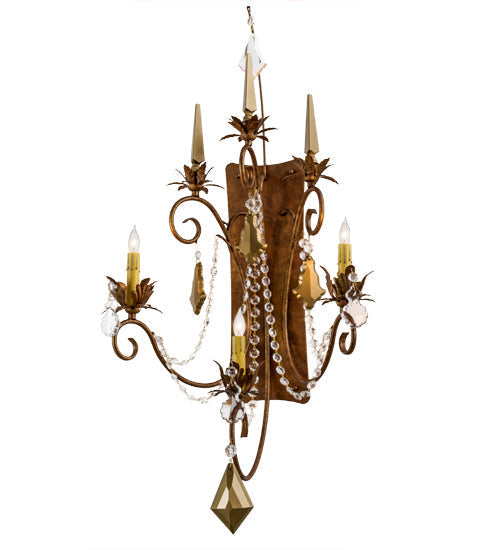 Meyda 21" Wide Minuet 3 Light Wall Sconce- 169773