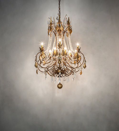 Meyda 38" Wide Minuet 12 Light Chandelier '169774