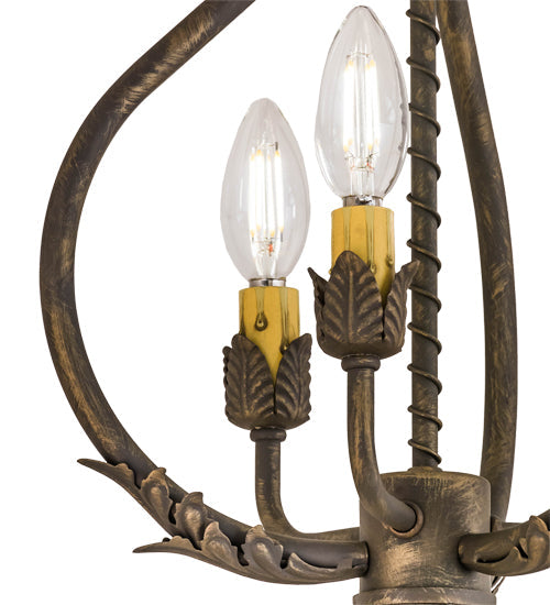 Meyda 12"W Antonia 3 LT Chandelier- 174340