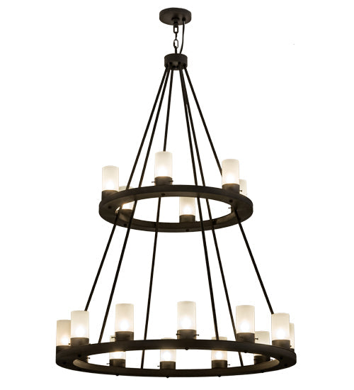 Meyda 42"W Loxley 18 LT Two Tier Chandelier '174738