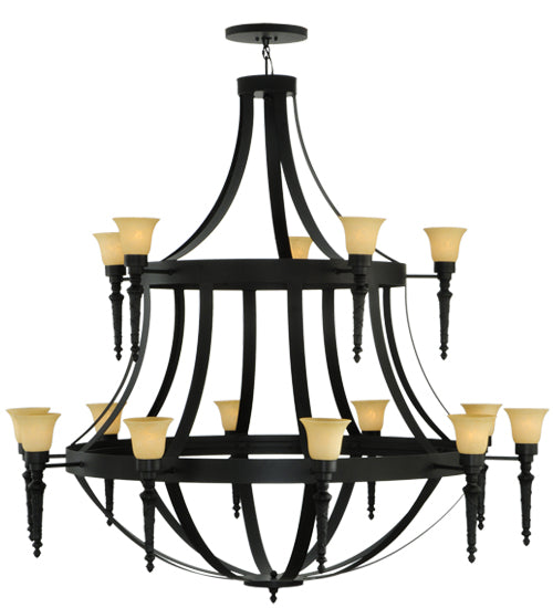 Meyda 72"W Pontoise 15 LT Chandelier '176601