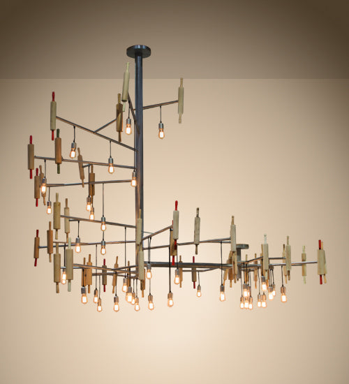 Meyda 123" Long Alva Kavel Chandelier '177477