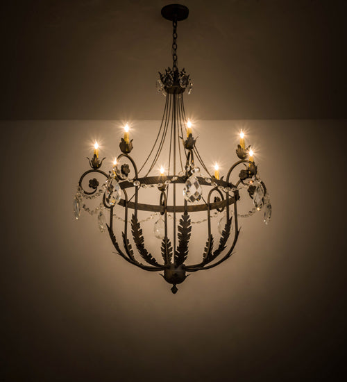 Meyda 40" Wide Antonia 8 Light Chandelier- 178081