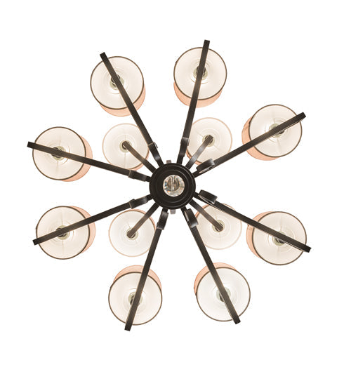 Meyda 40" Wide Croix 12 Light Chandelier- 179474