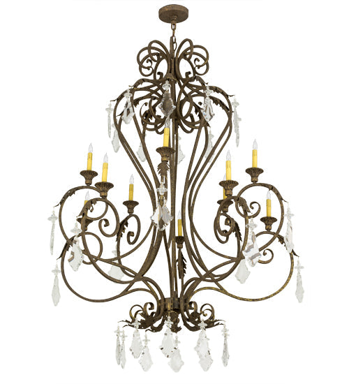 Meyda  48"W Josephine 10 LT Chandelier- 179688